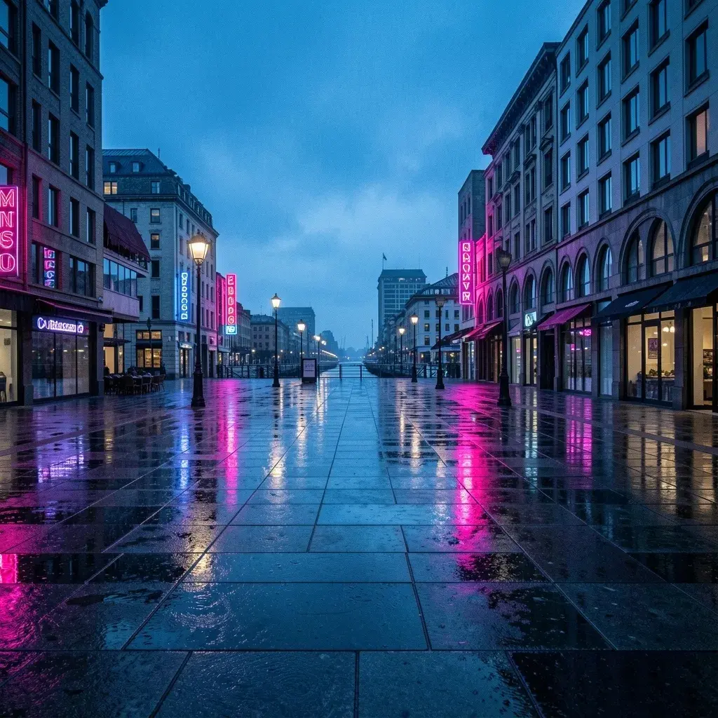 Waterfront generated output - Light Mode