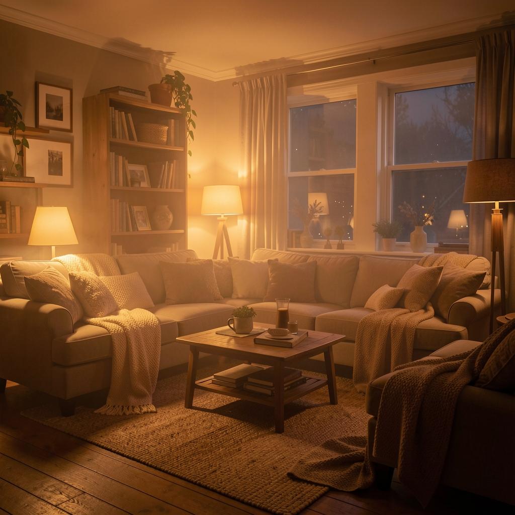 Living room generated output - Light Mode